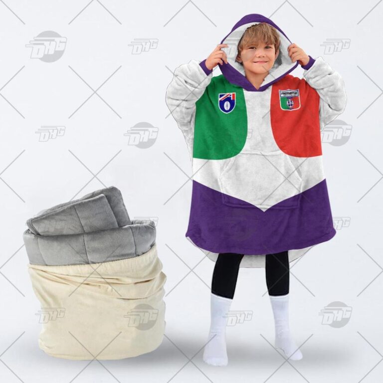 Australian Football League store - Loyal fans of Fremantle Football Club's Unisex Oodie,Kid Oodie:vintage Australian Football League suit,uniform,apparel,shirts,merch,hoodie,jackets,shorts,sweatshirt,outfits,clothes