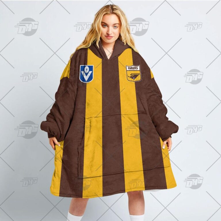 Australian Football League store - Loyal fans of Hawthorn Football Club's Unisex Oodie,Kid Oodie:vintage Australian Football League suit,uniform,apparel,shirts,merch,hoodie,jackets,shorts,sweatshirt,outfits,clothes
