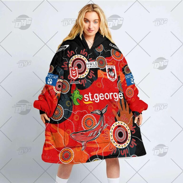 National Rugby League store - Loyal fans of St. George Illawarra Dragons's Unisex Oodie,Kid Oodie:vintage National Rugby League suit,uniform,apparel,shirts,merch,hoodie,jackets,shorts,sweatshirt,outfits,clothes