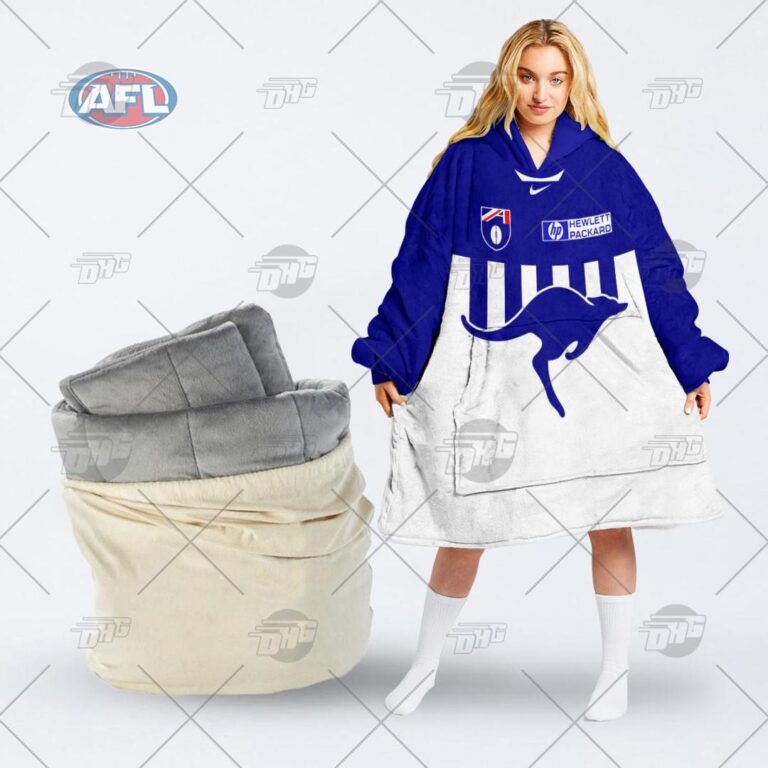 Australian Football League store - Loyal fans of North Melbourne Football Club's Unisex Oodie,Kid Oodie:vintage Australian Football League suit,uniform,apparel,shirts,merch,hoodie,jackets,shorts,sweatshirt,outfits,clothes