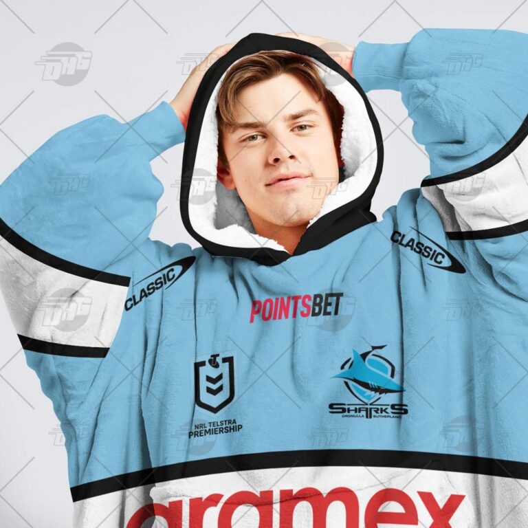 National Rugby League store - Loyal fans of Cronulla-Sutherland Sharks's Unisex Oodie,Kid Oodie:vintage National Rugby League suit,uniform,apparel,shirts,merch,hoodie,jackets,shorts,sweatshirt,outfits,clothes