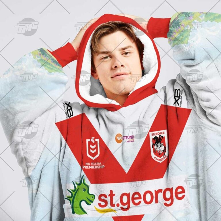 National Rugby League store - Loyal fans of St. George Illawarra Dragons's Unisex Oodie,Kid Oodie:vintage National Rugby League suit,uniform,apparel,shirts,merch,hoodie,jackets,shorts,sweatshirt,outfits,clothes
