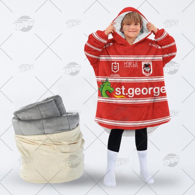 National Rugby League store - Loyal fans of St. George Illawarra Dragons's Unisex Oodie,Kid Oodie:vintage National Rugby League suit,uniform,apparel,shirts,merch,hoodie,jackets,shorts,sweatshirt,outfits,clothes