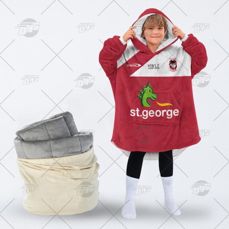 National Rugby League store - Loyal fans of St. George Illawarra Dragons's Unisex Oodie,Kid Oodie:vintage National Rugby League suit,uniform,apparel,shirts,merch,hoodie,jackets,shorts,sweatshirt,outfits,clothes
