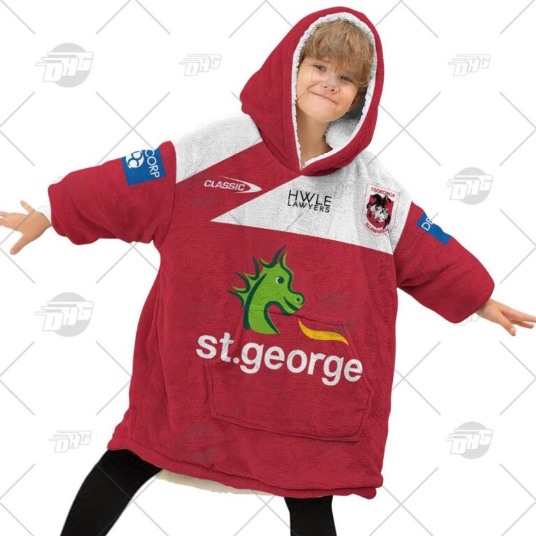 National Rugby League store - Loyal fans of St. George Illawarra Dragons's Unisex Oodie,Kid Oodie:vintage National Rugby League suit,uniform,apparel,shirts,merch,hoodie,jackets,shorts,sweatshirt,outfits,clothes