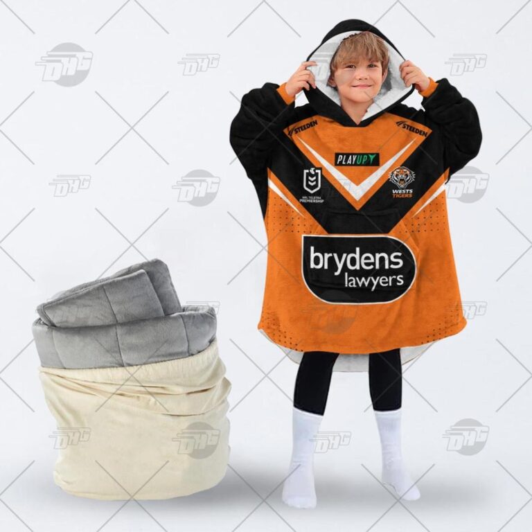 National Rugby League store - Loyal fans of Wests Tigers's Unisex Oodie,Kid Oodie:vintage National Rugby League suit,uniform,apparel,shirts,merch,hoodie,jackets,shorts,sweatshirt,outfits,clothes