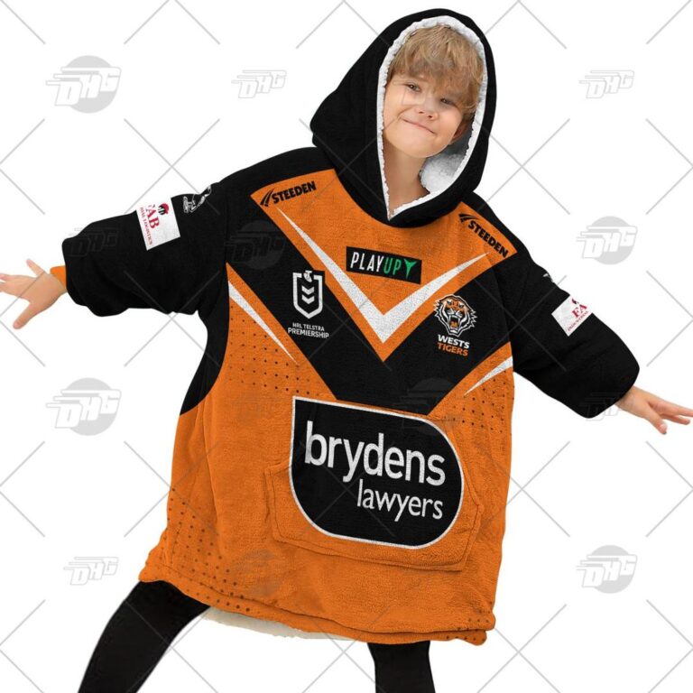 National Rugby League store - Loyal fans of Wests Tigers's Unisex Oodie,Kid Oodie:vintage National Rugby League suit,uniform,apparel,shirts,merch,hoodie,jackets,shorts,sweatshirt,outfits,clothes