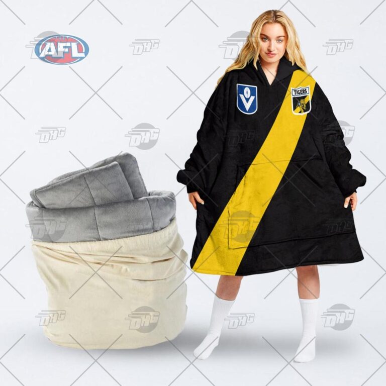 Australian Football League store - Loyal fans of Richmond Football Club's Unisex Oodie,Kid Oodie:vintage Australian Football League suit,uniform,apparel,shirts,merch,hoodie,jackets,shorts,sweatshirt,outfits,clothes