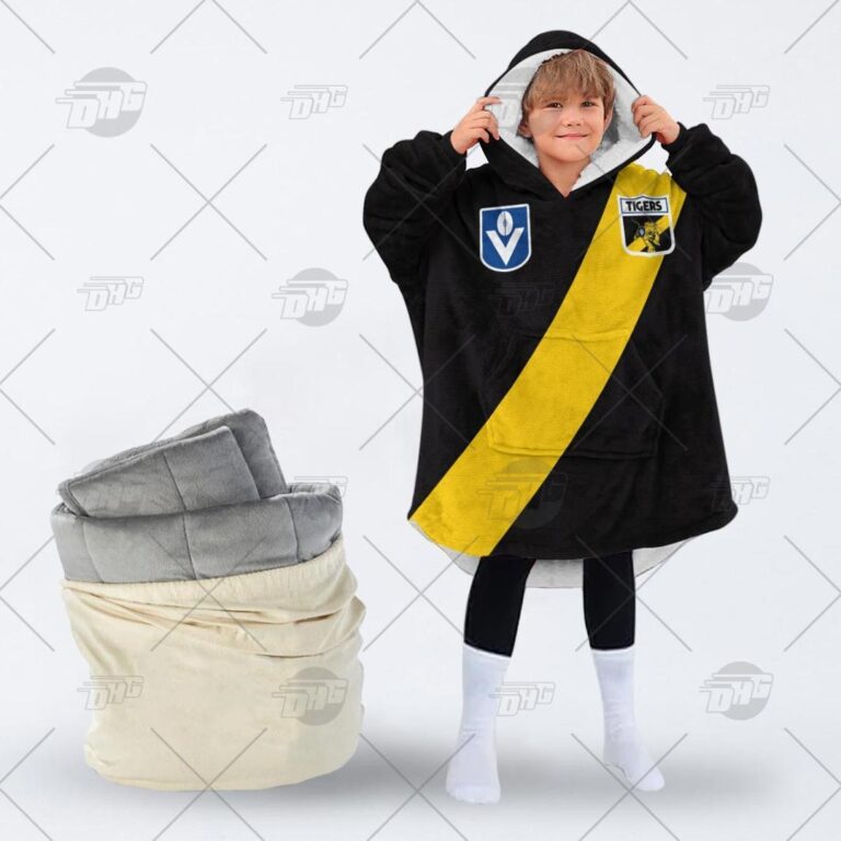 Australian Football League store - Loyal fans of Richmond Football Club's Unisex Oodie,Kid Oodie:vintage Australian Football League suit,uniform,apparel,shirts,merch,hoodie,jackets,shorts,sweatshirt,outfits,clothes