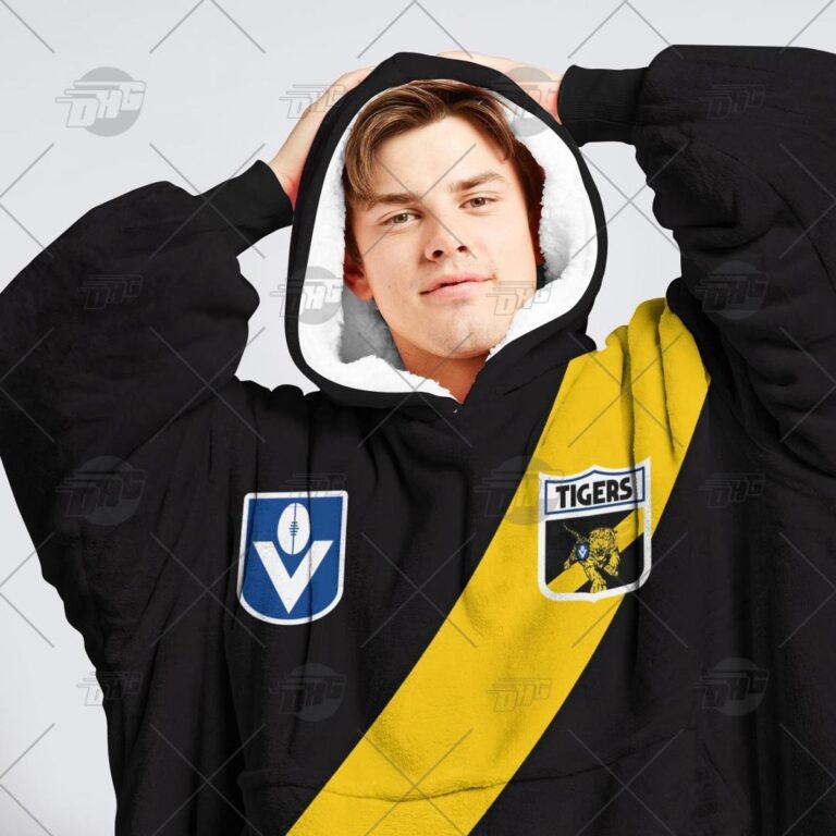 Australian Football League store - Loyal fans of Richmond Football Club's Unisex Oodie,Kid Oodie:vintage Australian Football League suit,uniform,apparel,shirts,merch,hoodie,jackets,shorts,sweatshirt,outfits,clothes