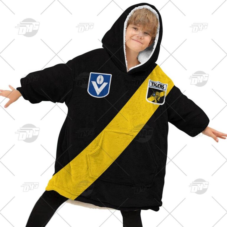 Australian Football League store - Loyal fans of Richmond Football Club's Unisex Oodie,Kid Oodie:vintage Australian Football League suit,uniform,apparel,shirts,merch,hoodie,jackets,shorts,sweatshirt,outfits,clothes