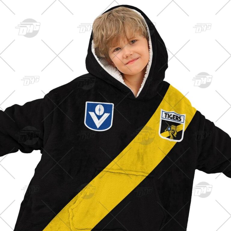 Australian Football League store - Loyal fans of Richmond Football Club's Unisex Oodie,Kid Oodie:vintage Australian Football League suit,uniform,apparel,shirts,merch,hoodie,jackets,shorts,sweatshirt,outfits,clothes