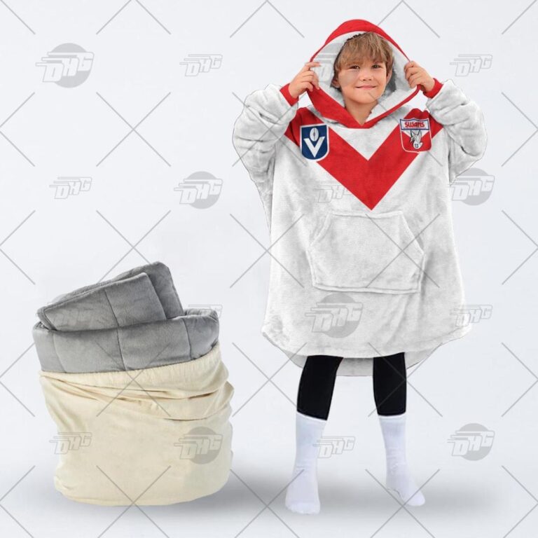 Australian Football League store - Loyal fans of Sydney Swans's Unisex Oodie,Kid Oodie:vintage Australian Football League suit,uniform,apparel,shirts,merch,hoodie,jackets,shorts,sweatshirt,outfits,clothes