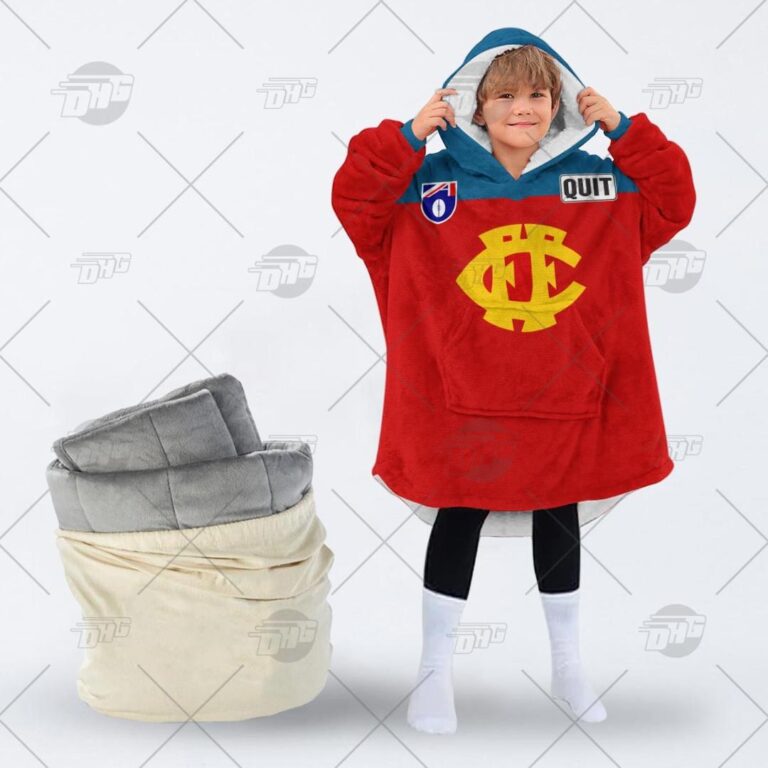 Australian Football League store - Loyal fans of Fitzroy Football Club's Unisex Oodie,Kid Oodie:vintage Australian Football League suit,uniform,apparel,shirts,merch,hoodie,jackets,shorts,sweatshirt,outfits,clothes