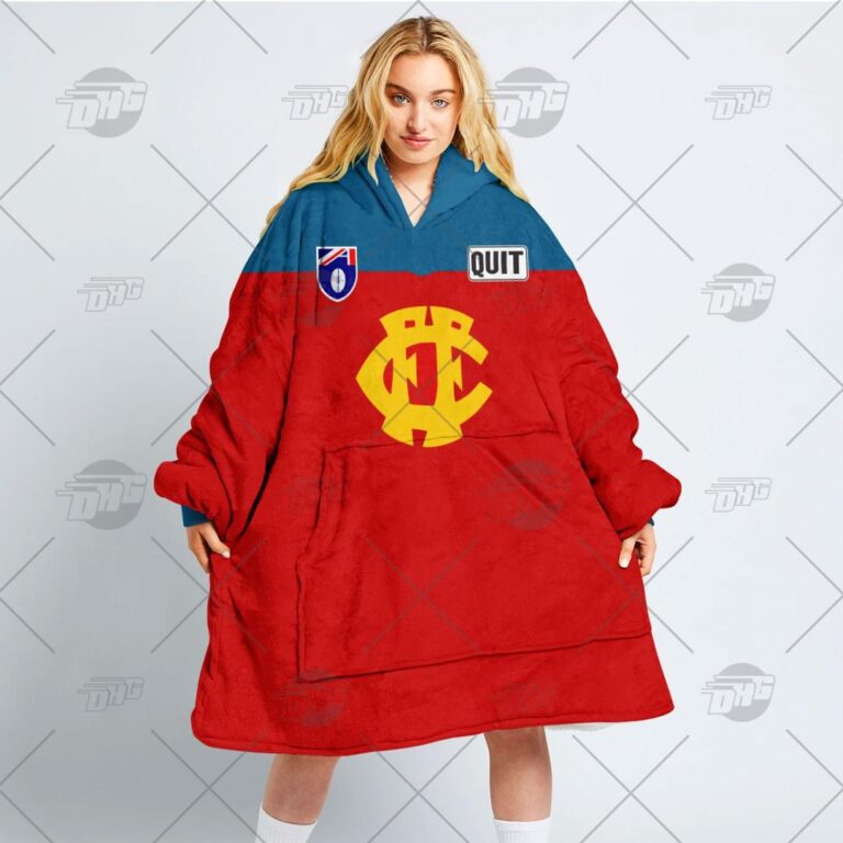 Australian Football League store - Loyal fans of Fitzroy Football Club's Unisex Oodie,Kid Oodie:vintage Australian Football League suit,uniform,apparel,shirts,merch,hoodie,jackets,shorts,sweatshirt,outfits,clothes