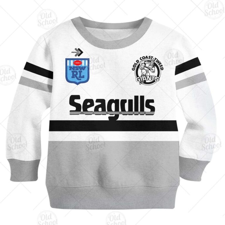 National Rugby League store - Loyal fans of Gold Coast Seagulls's Unisex Hoodie,Unisex Zip Hoodie,Unisex T-Shirt,Unisex Sweatshirt,Kid Hoodie,Kid Zip Hoodie,Kid T-Shirt,Kid Sweatshirt:vintage National Rugby League suit,uniform,apparel,shirts,merch,hoodie,jackets,shorts,sweatshirt,outfits,clothes