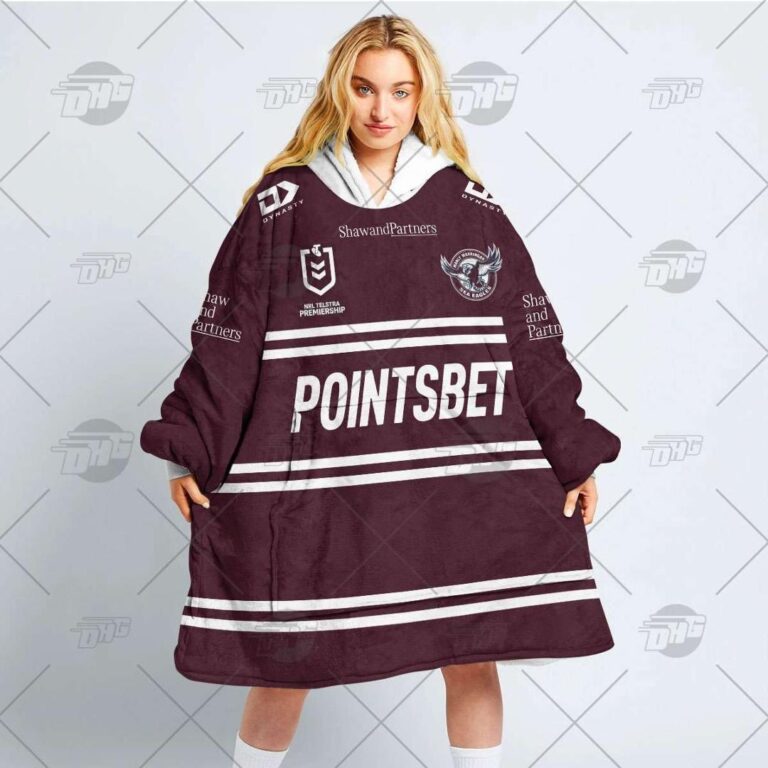 National Rugby League store - Loyal fans of Manly Warringah Sea Eagles's Unisex Oodie,Kid Oodie:vintage National Rugby League suit,uniform,apparel,shirts,merch,hoodie,jackets,shorts,sweatshirt,outfits,clothes